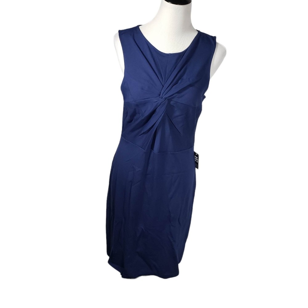 Express Women's size Large Blue Pullover Sleeveless Dress